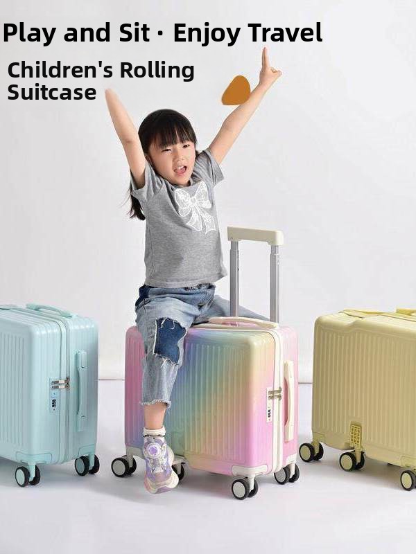2026 New Children's Luggage Al - Aluminum Frame Carry On Luggage recension och pris