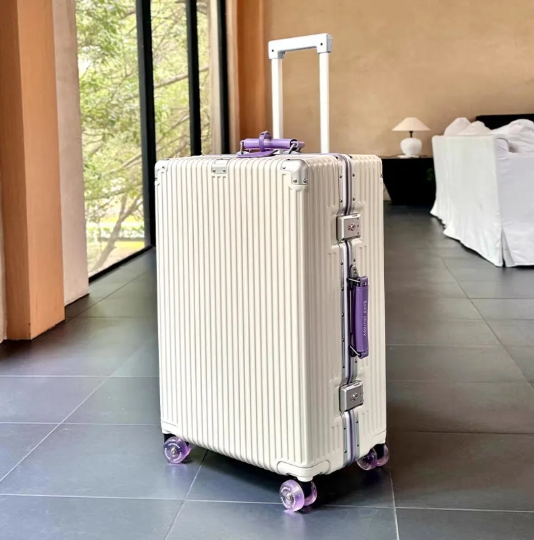 Aluminum Frame with Colorful S - Aluminum Frame Carry On Luggage recension och pris