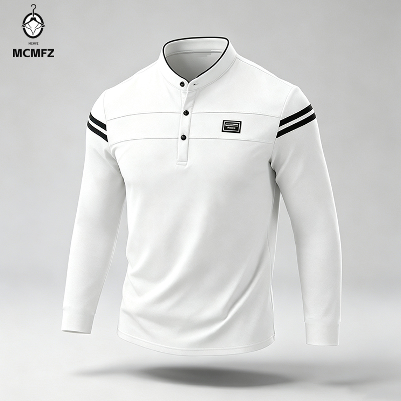 Male Urban Long Sleeve Polo Sh - Handbags recension och pris